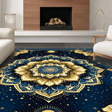 Luxurious Abstract Circle Composition(Blue)