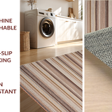 Trendy Textured Striped Elegance(Beige)