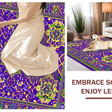 Bright Tropical Tiled Style(Purple)