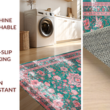 Lush Earthy Toned Geometric Design(Green)