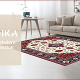 Luxurious Ogee in Warm Tones(Red)