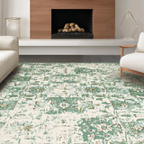 Sophisticated Distressed Floral Appeal(Ivory)