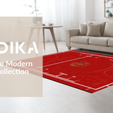 Modern Eclectic Sports Vibe(Red)