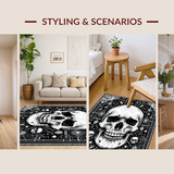 Chic Spooky Patterned Accent(Black)