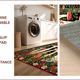Autumn Inspired Mushroom Motif(Red)