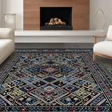 Artful Linear Ethnic Aesthetic(Black)