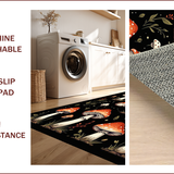 Decorative Laundry Room Runner(Red)