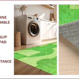 Mid Century Tropical Leaves(Green)