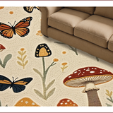 Mushroom Butterfly Spring(Beige)