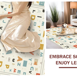 Minimalist Round Typography Art(Red)