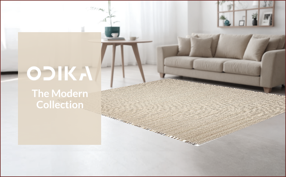 Ultra Soft Area Rug, Non Slip, Stain Resistant, Washable Area Rugs for Living Room, Bedroom, Stylish Animal Print Living Room Rug(Beige) - ODIKA