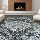 Luxurious Tiled Medallion Design(Black)