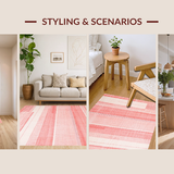 Modern Fluffy Geometric Flair(Red)
