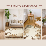 Chic Minimalist Animal Silhouette(Beige)