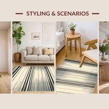 Elegant Neutral Striped Design(Beige)