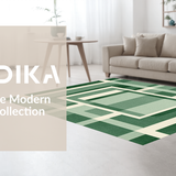 Modern Clean Symmetrical Checkers(Green)