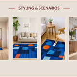 Dynamic Modern Ethereal Artwork(Blue)