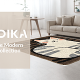 Modern Playful Feline Design(Gray)