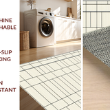 Minimalist Cream Linear Motif(Beige)