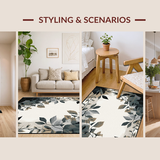 Minimalist Elegant Leaf Arrangement(Gray)