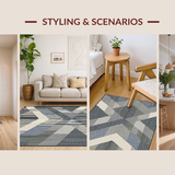 Sophisticated Geometric Mix(Gray)