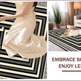 Chic Transitional Greek Key Motif(Gray)