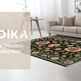 Rustic Earthy Blossom Aesthetic(Black)