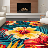 Fresh Coastal Inspired Floral Theme(Red)