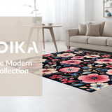 Bold Contemporary Petal Inspired(Black)