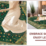Eclectic Earthy Embroidered Motif(Green)
