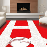 Striking Red and White Contrast(Red)
