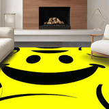 Eclectic Cheerful Face Design Element(Yellow)