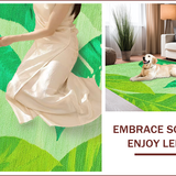 Mid Century Modern Green Boho Entryway(Green)