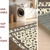 Sophisticated Monochrome Family Name Mat(Beige)