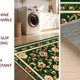 Striking Historic Floral Artistry(Green)
