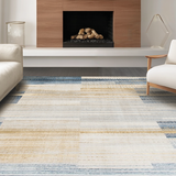 Sleek Modern Ogee Motif Design(Blue)