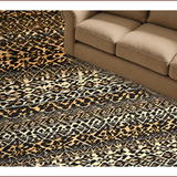 Faux Leopard Print(Brown)