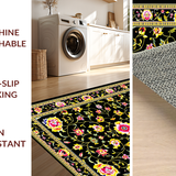 Timeless Classic Floral Harmony(Black)
