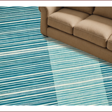 Chic Geometric Plush Aesthetic(Blue)