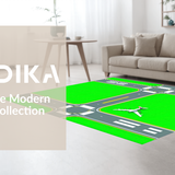Stylish Air Travel Roadway Aesthetic(Green)