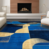 Minimalist Graphic Wave Expression(Blue)