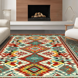 Vibrant Diamond Geometric Flair(Red)