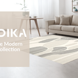 Modern Whimsical Wave Motif(Beige)