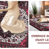 Minimalist Earth Tone Trellis Motif(Black)