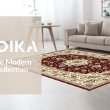 Artful European Inspired Decorative(Red)