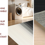Abstract Gradient Striped Floor Decor(Gray)