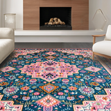 Stylish Medallion Inspired Design(Blue)