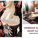 Vibrant Asian Inspired Motif(Black)