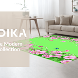 Colorful Whimsical Floral Composition(Green)