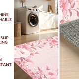 Cute Shaggy Contemporary Flair(Pink)